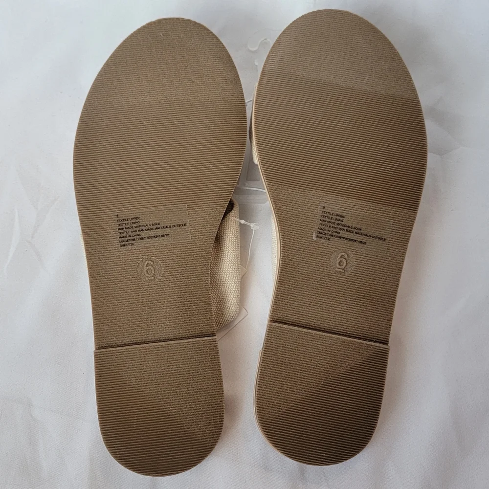 Shade & Shore Lucia Off White Slide Sandals - Picture 5 of 7